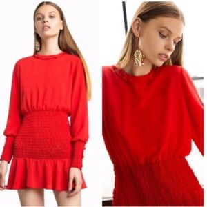 NWOT Pixie Market Beatrice Smocked Dress